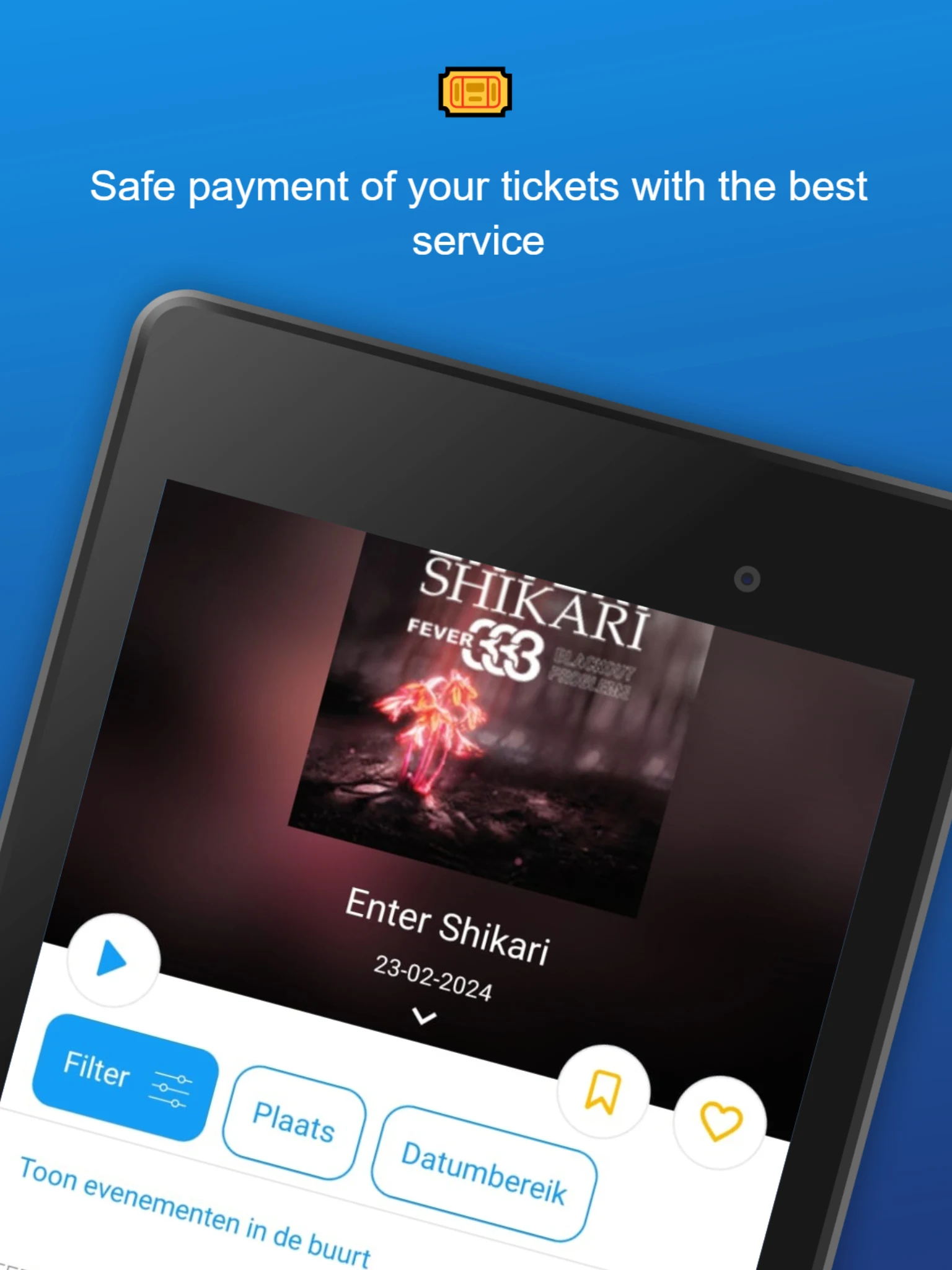 Eventim NL/BE | Event Tickets screenshot