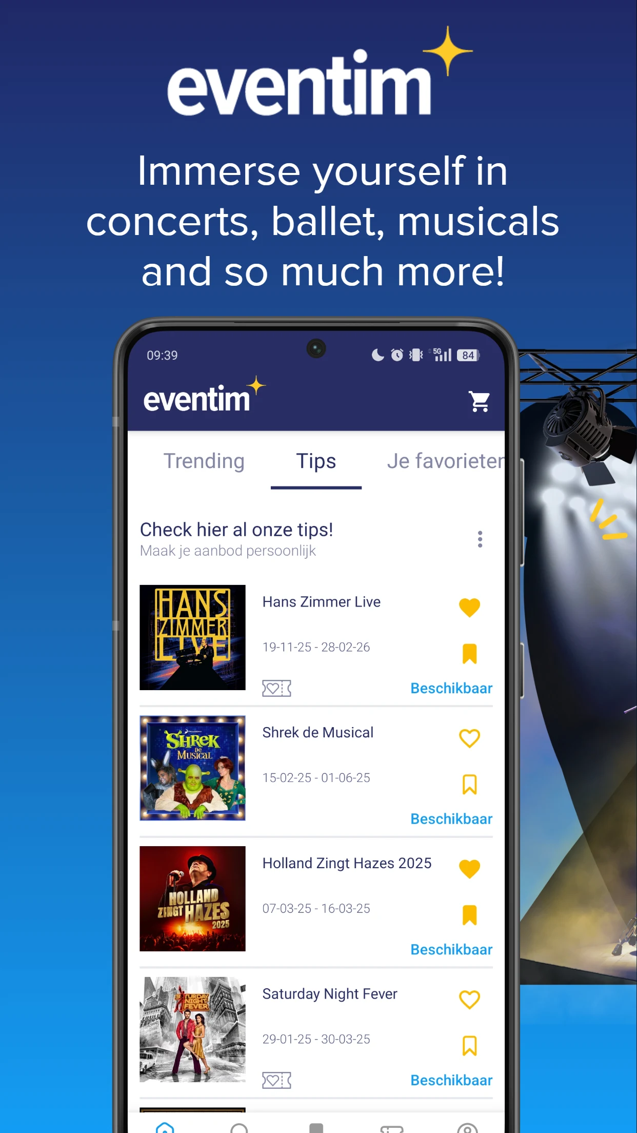 Eventim NL/BE | Event Tickets screenshot