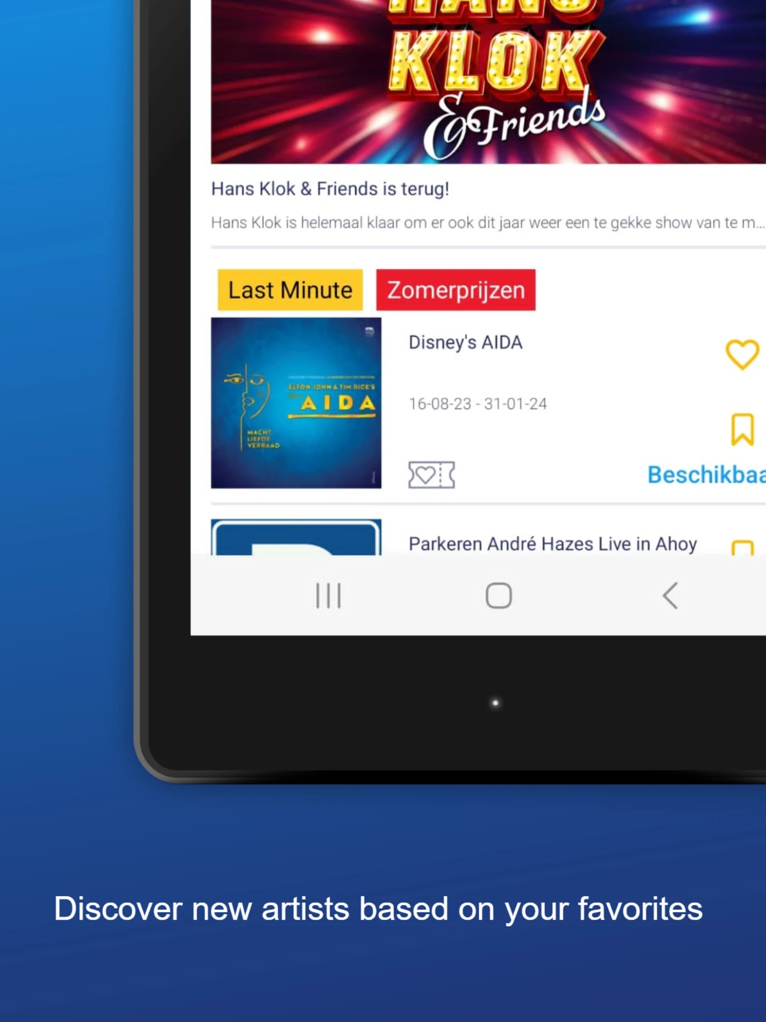 Eventim NL/BE | Event Tickets screenshot